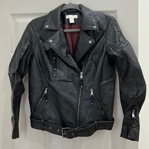 H&M Vegan Leather Jacket